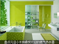 盘点元旦小长假最受欢迎的燃气热水器