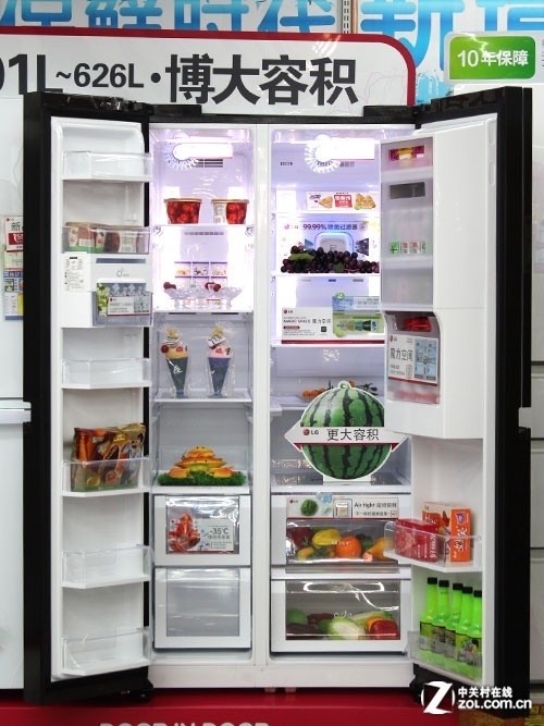 LG对开门 
