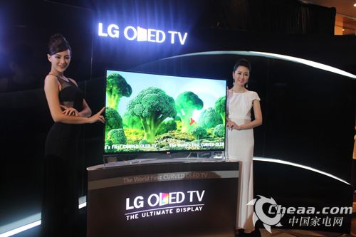 LG曲面OLED电视