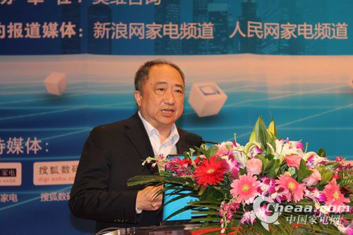 中国家用电器协会副秘书长陈钢致辞