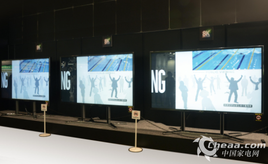 京东方8K显示屏亮相日本高新电子展