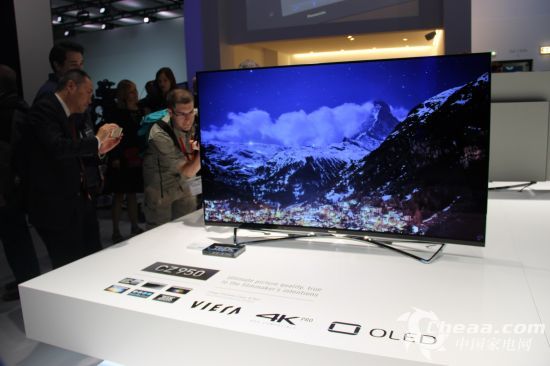 松下携首款4K OLED电视惊艳亮相IFA2015