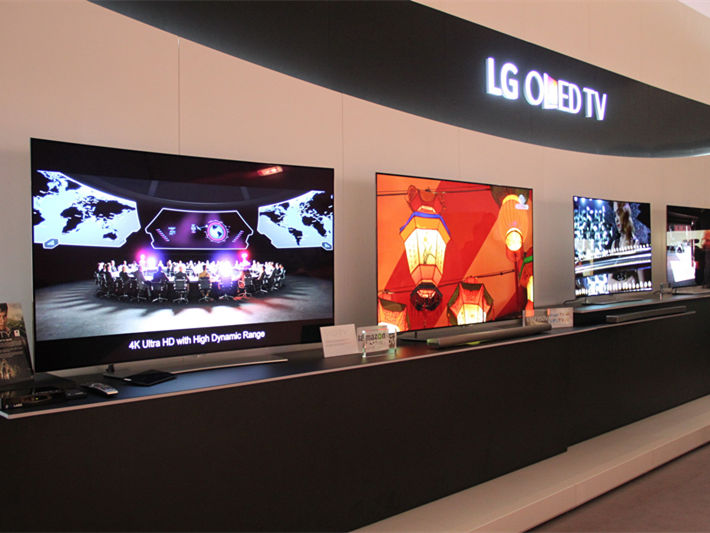极致黑色 LG 4K OLED电视全面搭载HDR技术