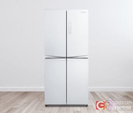 电脑控温 美的十字对开门冰箱低价促销中