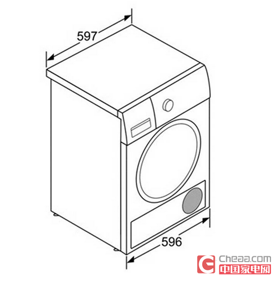 西门子(SIEMENS) WT46Y780TI 8公斤12999元59KG