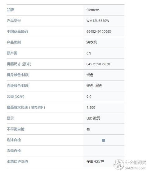 全触控 西门子iQ500系列滚筒洗衣机国内上市