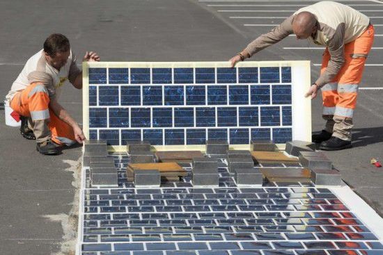 法国计划在2021年前建造1000公里太阳能道路