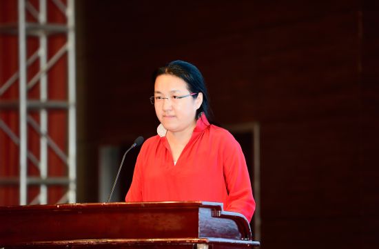 [图片]恩布拉科亚洲区副总裁Margret Sheng女士致辞