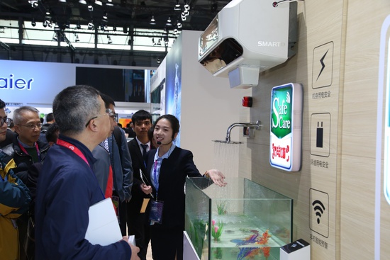 海尔电热水器首个破解漏电、脏水行业难题