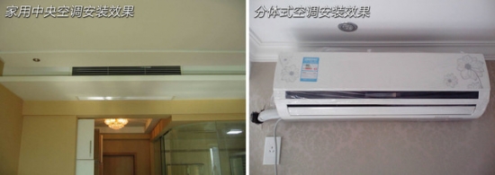 空调选分体还是选中央 看完这五个方面对比再说