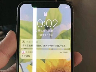 iPhone X进水屏幕悲剧：苹果店员神回复