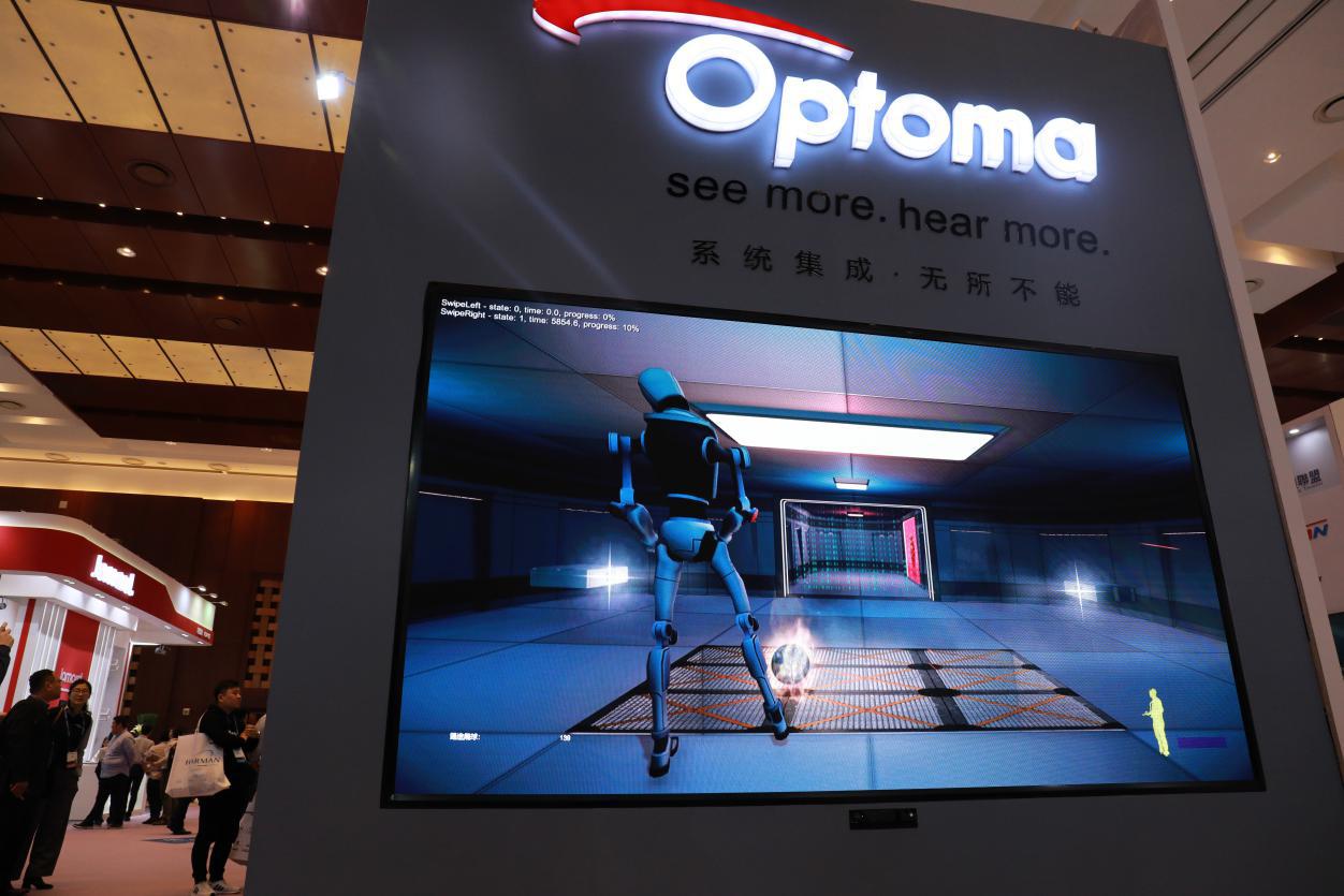 4K激光齐亮相奥图码参展InfoComm China 2018