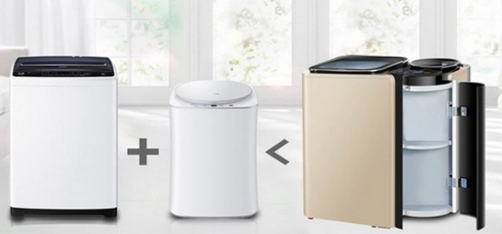 为啥说双筒洗衣机才是未来趋势？看完秒懂！ 