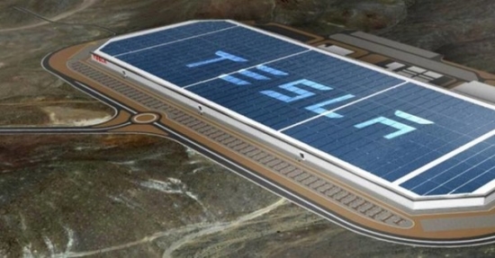 太阳能电池组件世界最大电池工厂 特斯拉1号超级工厂加装太阳能板