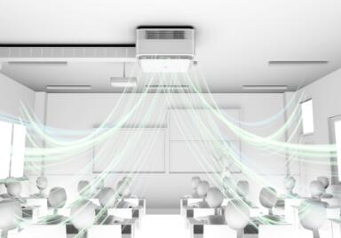 英维克发布宝纯空气环境机，教室环控设备进入一机多模时代