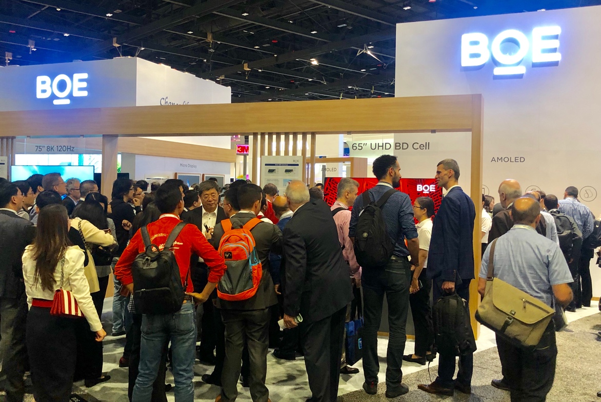 SID2019:BOE(京东方)创新显示技术带你感受前沿科技魅力