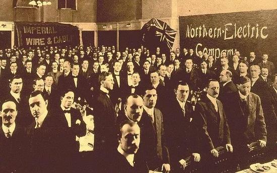 Northern Electric成立仪式,加拿大,1914年