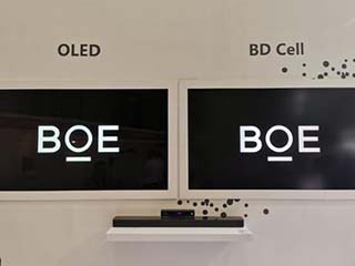 京东方展示BD Cell面板:百万对比度 功耗比OLED低40%