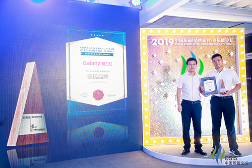 3、荣获2019中国蒸箱(蒸烤箱)行业 国民品牌奖以及2019中国蒸箱(蒸烤箱)行业优选品牌的是的是：格兰仕