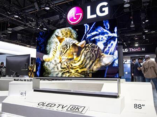 LG 8K OLED电视英国开卖 售价约合21万人民币