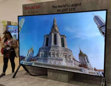 夏普携全球最大120英寸8K电视强势登陆IFA2019