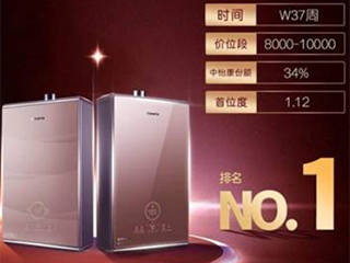 中怡康:海尔燃气热水器销量第一