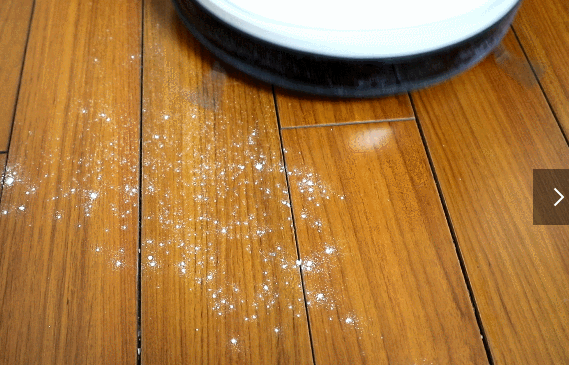 清扫面粉