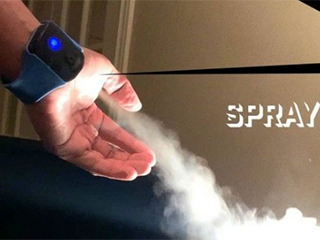 SprayCare手环：可随身携带的消毒雾化器
