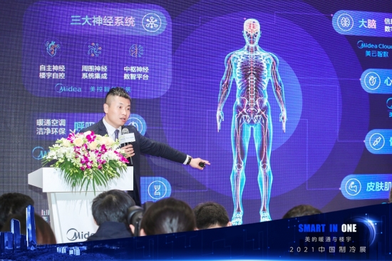 布局楼宇智慧建筑全产业链，美的暖通与楼宇亮相2021中国制冷展  第2张
