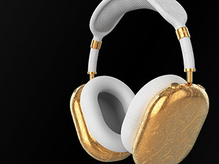 Caviar推出新款黄金版AirPods Max头戴式耳机 限99个