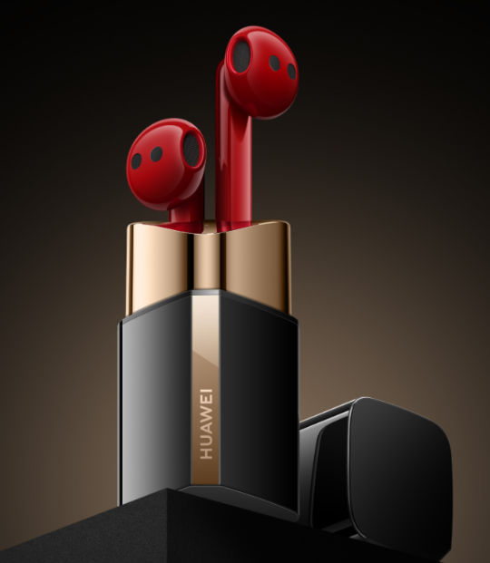 华为首款女性专属耳机  华为 FreeBuds Lipstick 口红耳机