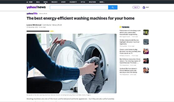 英国网站推荐节能洗衣机，25%来自海尔