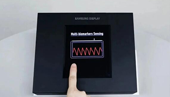 三星显示发布全新Sensor OLED面板：支持全屏指纹及心率识别
