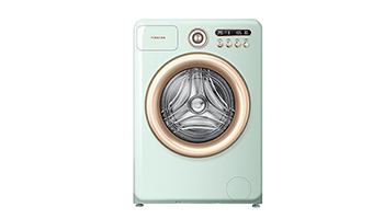 海信罗马假日洗衣机WD100R4：优雅洗烘新体验