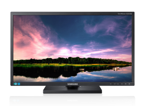 大屏办公效率更高三星24吋商用液晶s24c450bw