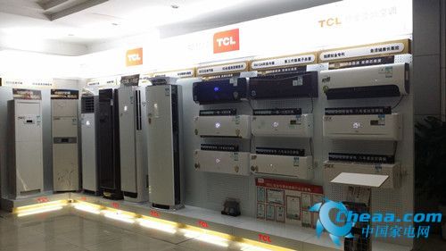 TCL贴有“压缩机十年包换”标识的空调系列新产品（图）