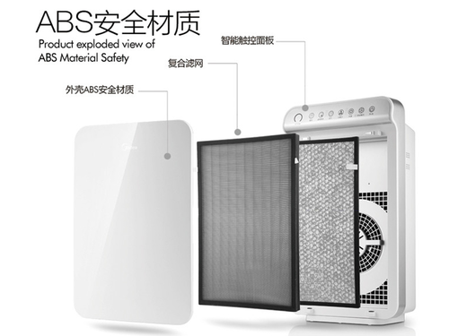 高频净化静音睡眠 美的空气净化器