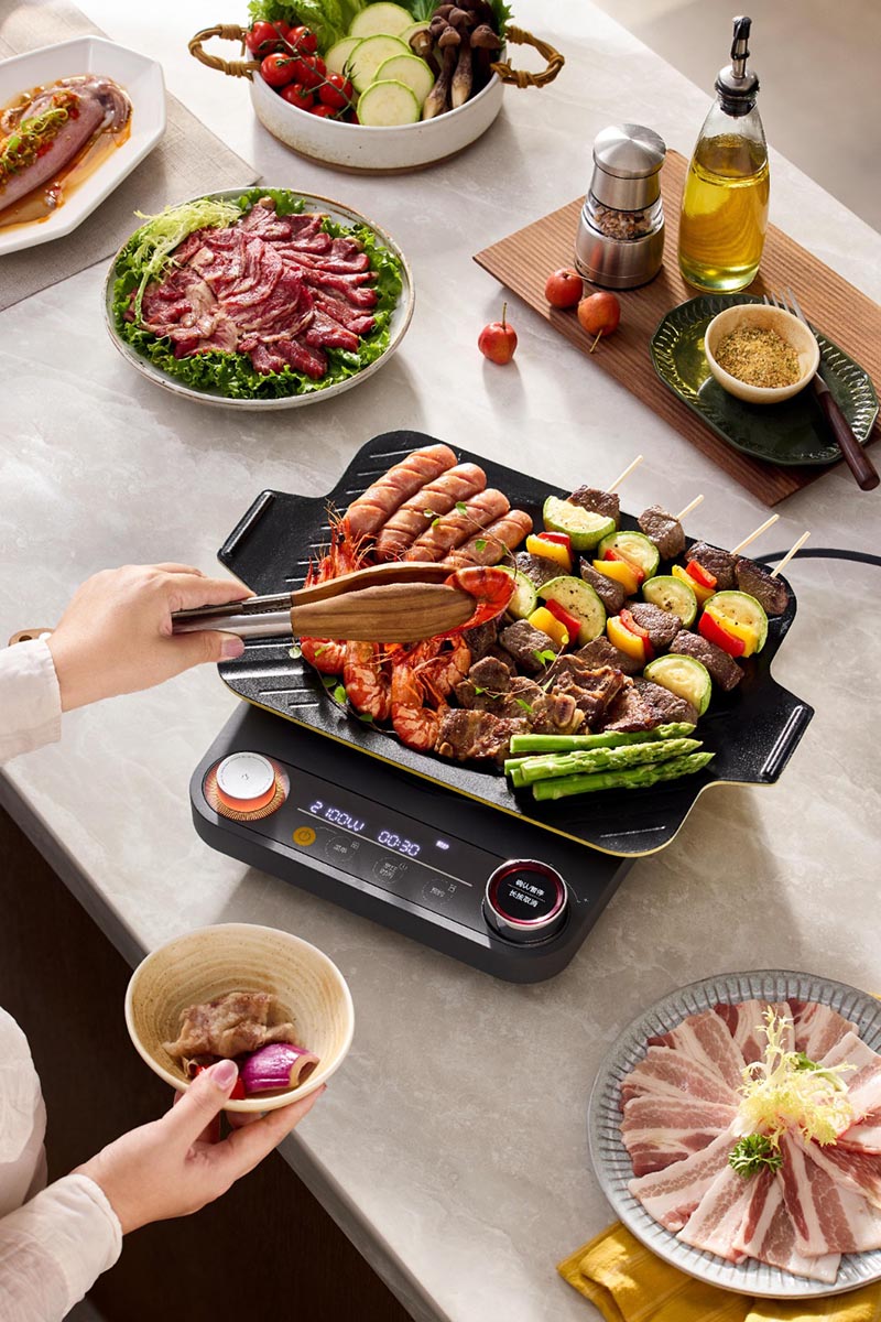 中式智烹一锅藏鲜AWE2026上海开幕东菱中式料理锅DL-1006首发