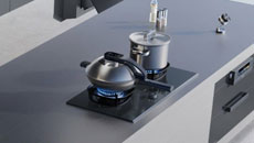 老板AI烹饪燃气灶9B8-i1以“食神大模型”与“主动安全”定义厨房新范式