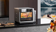 欧宁星厨蒸风炉以“双蒸发系统”与“外置可拆水箱”重塑家庭烹饪新范式