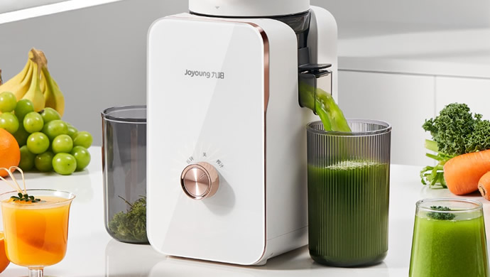 九阳全自动原汁机 LZ585，懒人也能轻松喝鲜汁