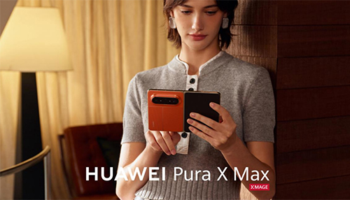 大阔折HUAWEI Pura X Max亮相，华为再拓折叠屏赛道，售价10999元起