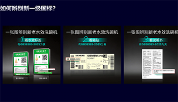 以标准驱动质变｜博西家电领衔洗碗机新国标修订，首批新一级水效新品全渠道落地